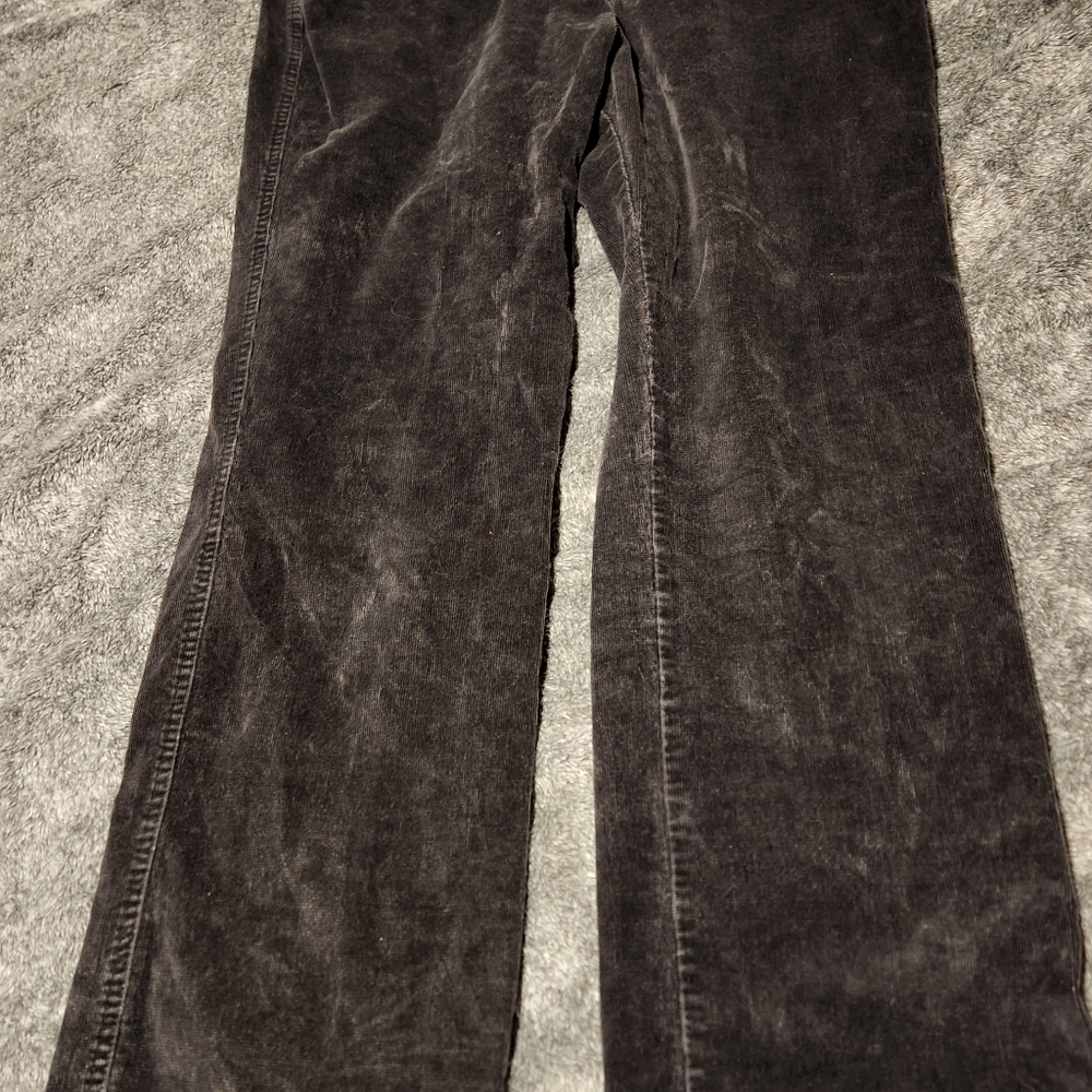 Woolrich corduroy pants, black, size 14, 34x30